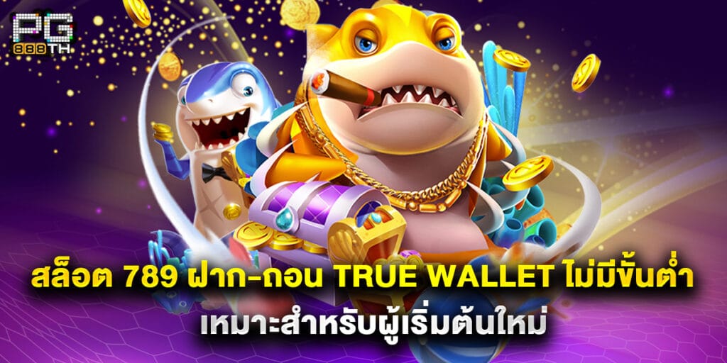 สล็อต 789 ฝาก-ถอน True Wallet ไม่มีขั้นต่ำ เหมาะสำหรับผู้เริ่มต้นใหม่